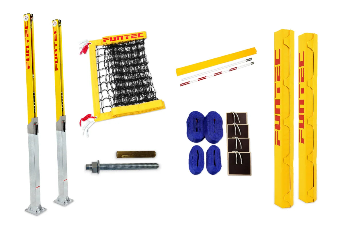 Beach volleyball net system Pro Beach 8.5 m (BD)